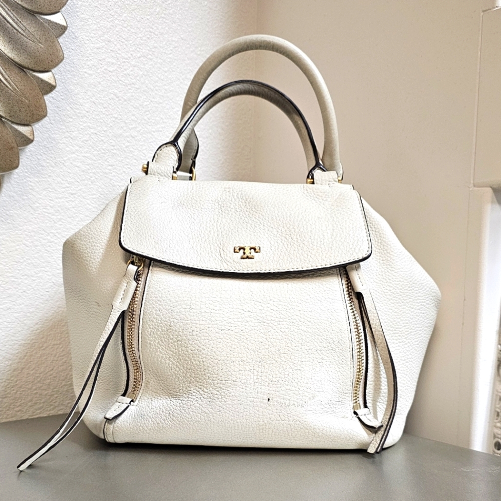 Tory Burch Half-Moon Satchel (pre-loved)